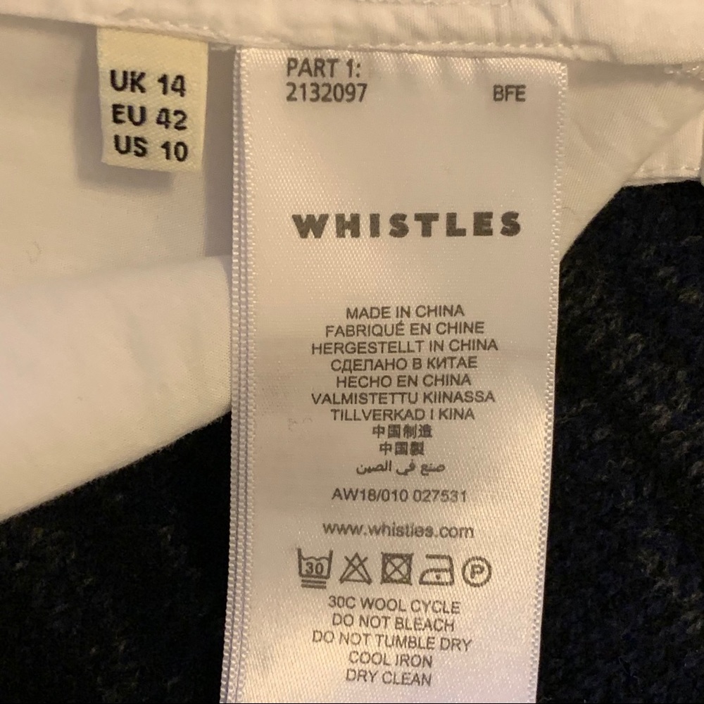 Whistles Short Flutter Sleeve Button Front Shirt - image 8